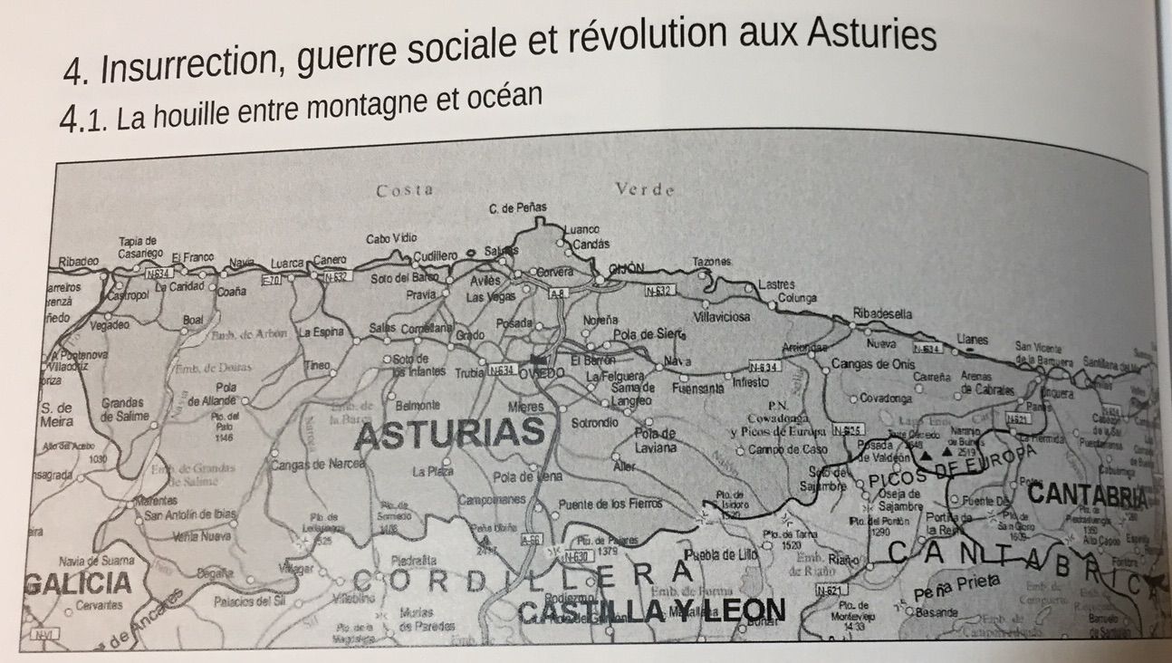 Carte des Asturies