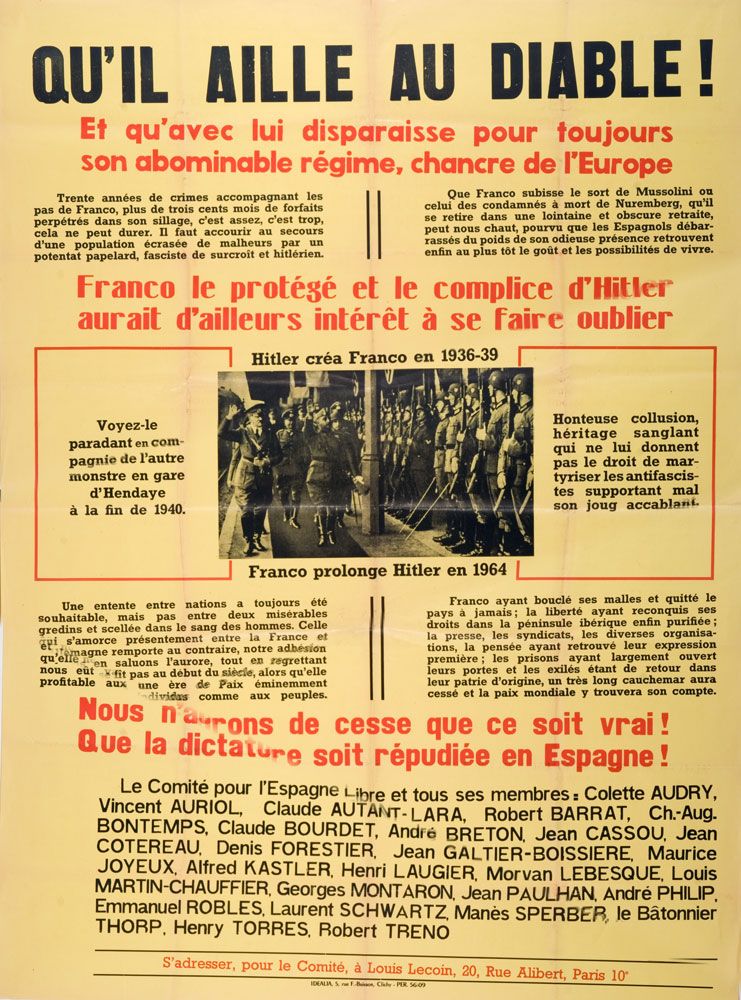 Affiche Comité Louis Lecoin
