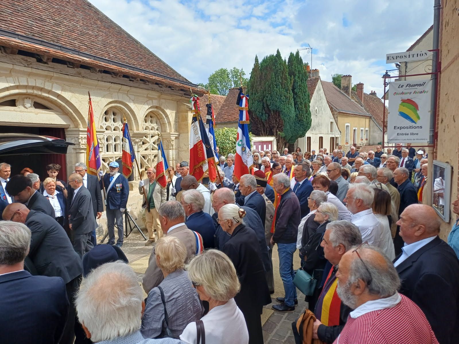 Obsèques de F.Solano, le 9 juillet à Moutiers en Puisaye