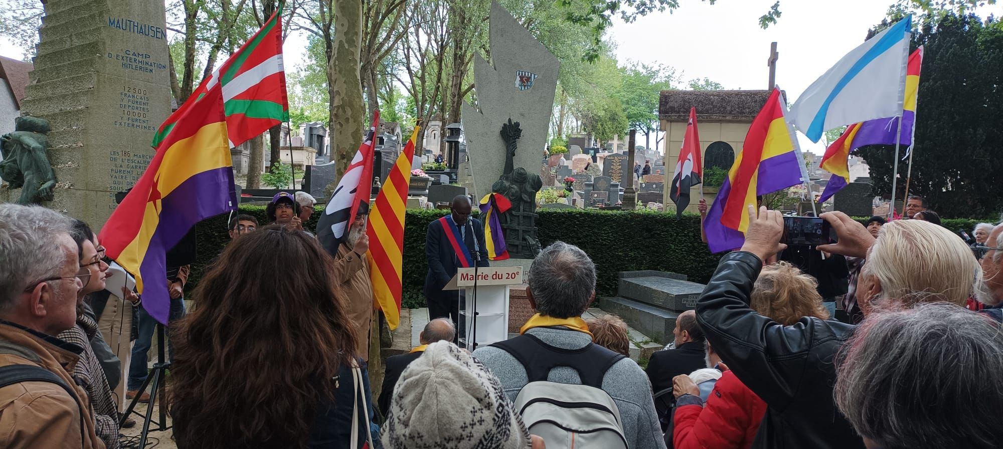 M. Hamidou Samaké adj. au maire du 20 chargé de la mémoire combattante