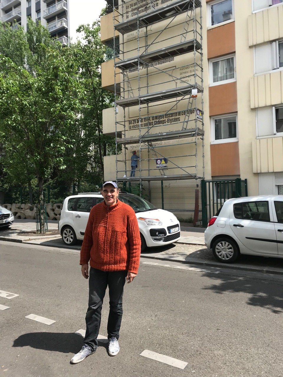 Juan à la rue, 24 mai 2019