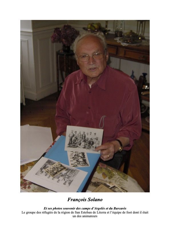 Francisco Solano dans ses souvenirs