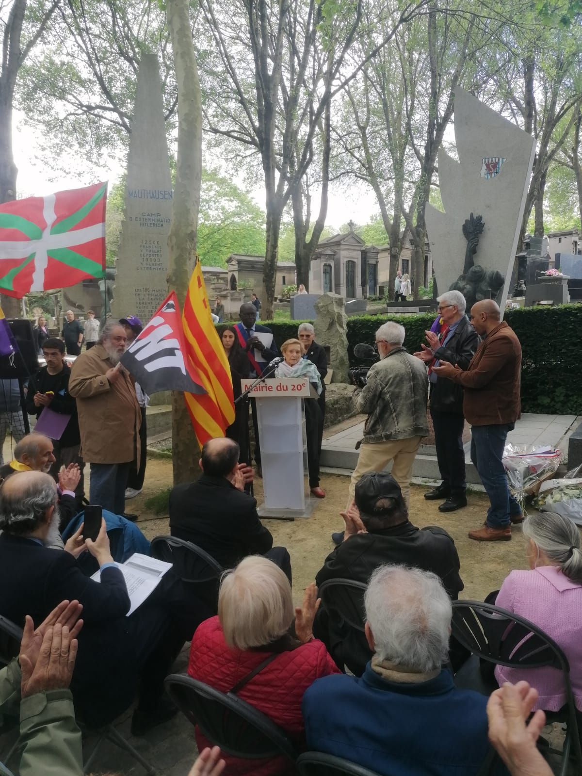 Conchita Guiterriez Pragout survivante de la rafle du camp des Alliers,à Angoulême le 20 août 1940