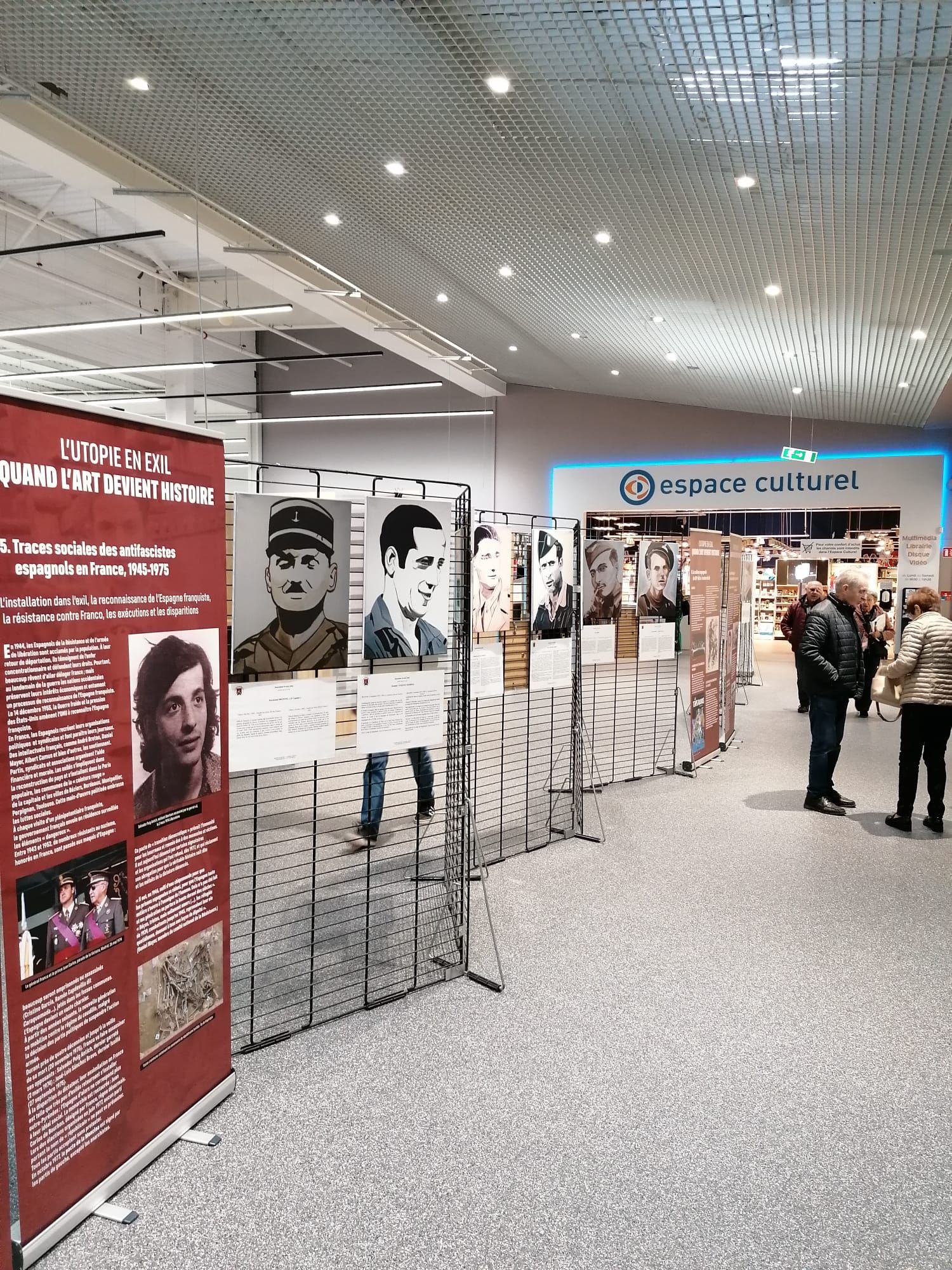 L'art devient Histoire & les hommes de la Nueve Cnetre Leclerc