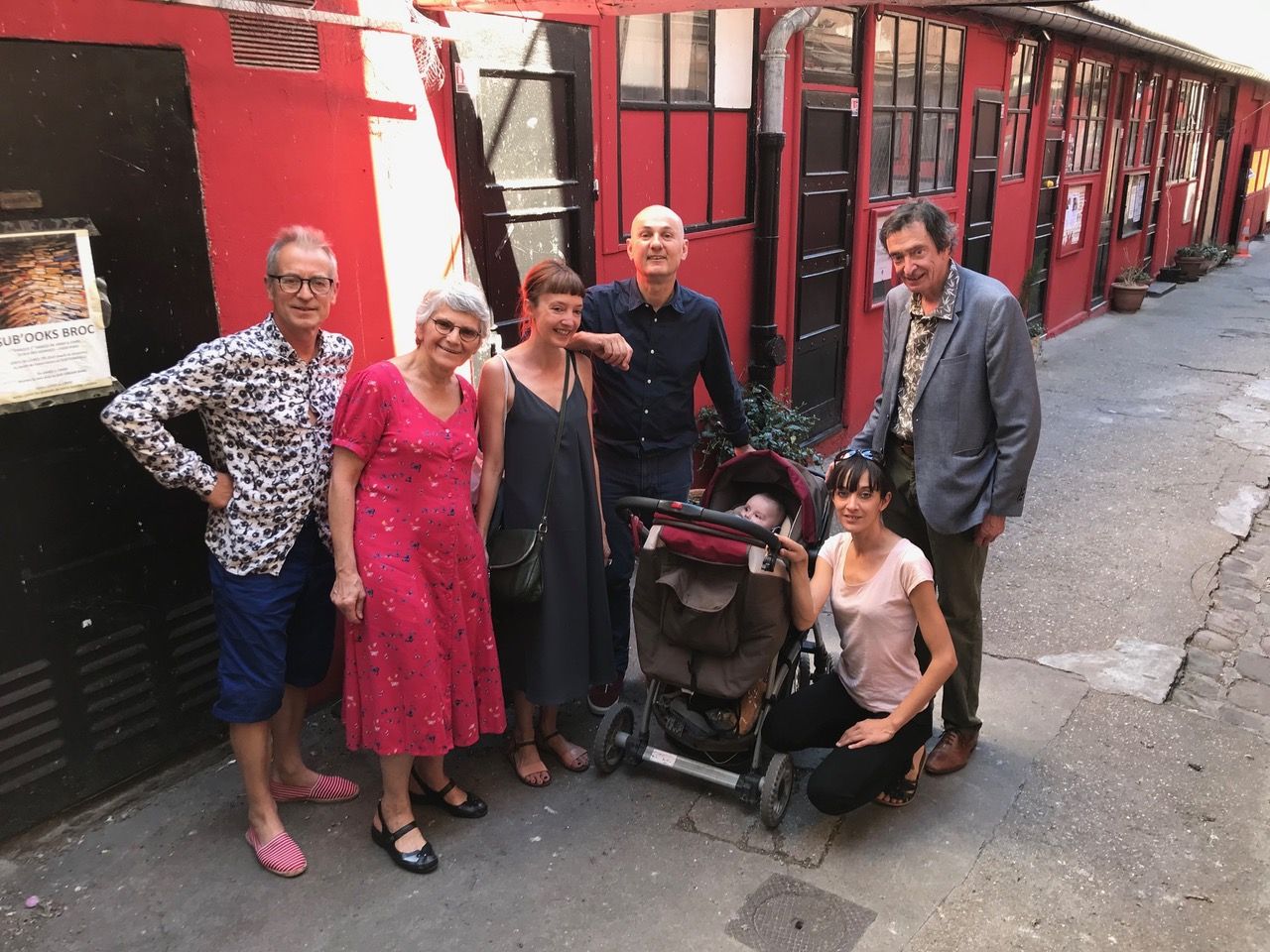 Au 33 rue des Vignoles juillet 2019 avec la famille Estivill