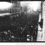 Manifestation Ferrer, 17 octobre 1909 à Paris après l'exécution de Francisco Ferrer