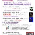 Affiche 10e anniversaire MHRE 89