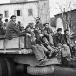 Soldats espagnols réfugiés fev 1939