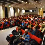 La salle vue du coin droit d cela scène