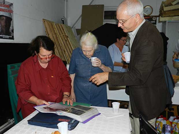 23 août 2018 avec Mar y Luz Carino Lopez zt Robert Coale au 33 rue des Vignoles 20e