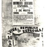 Tract des anarchistes espagnols pour l'appel à manifester le 1er mai 1946