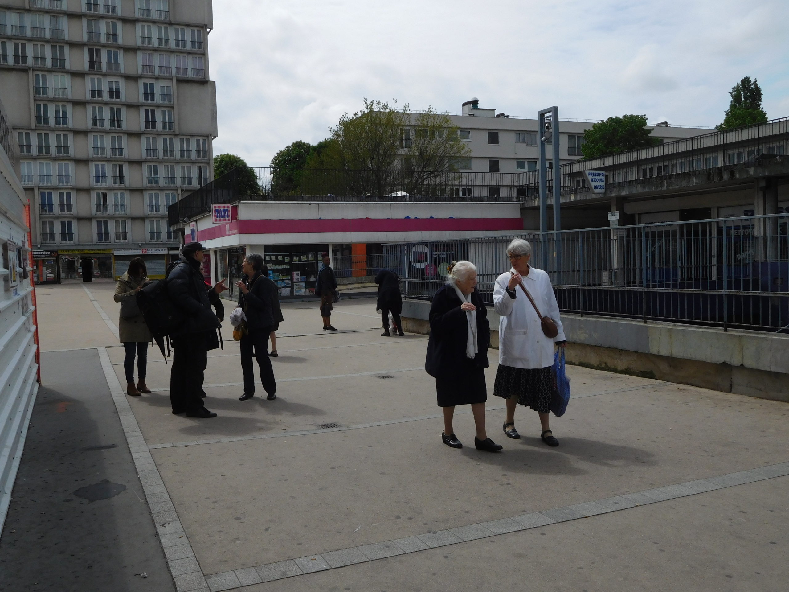 La dalle de Choisy, Marie José et Colette, 18 mai 2019