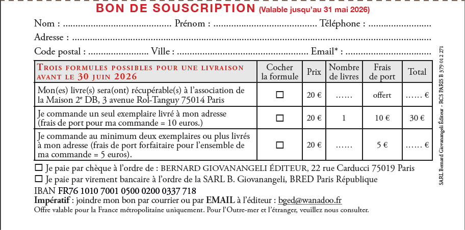 Bon de souscription