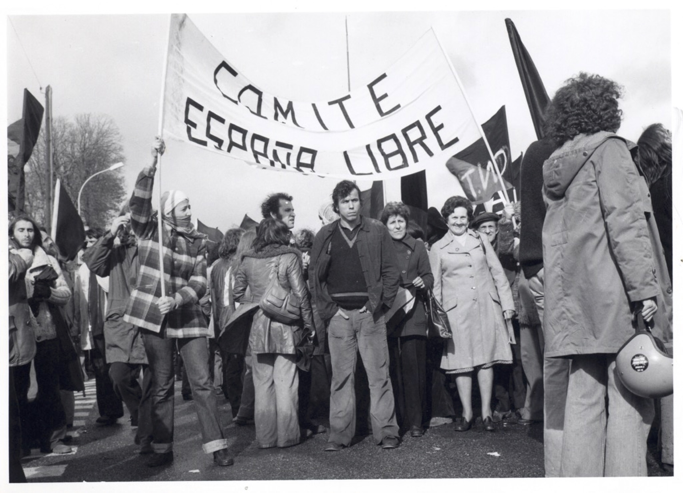 1976 marche d'Hendaye Comité Espana Libre
