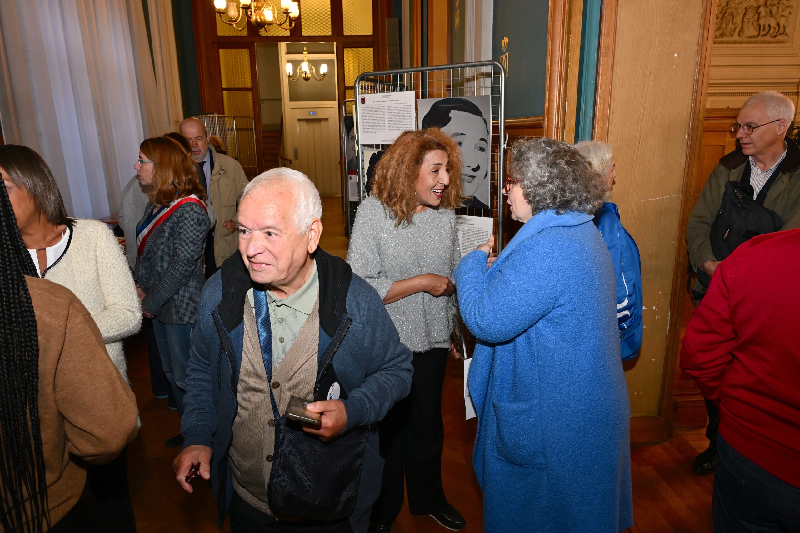 Un grand plaisir de revoir notre ami Rahim Rezigat , président de l’association APCV mémoires